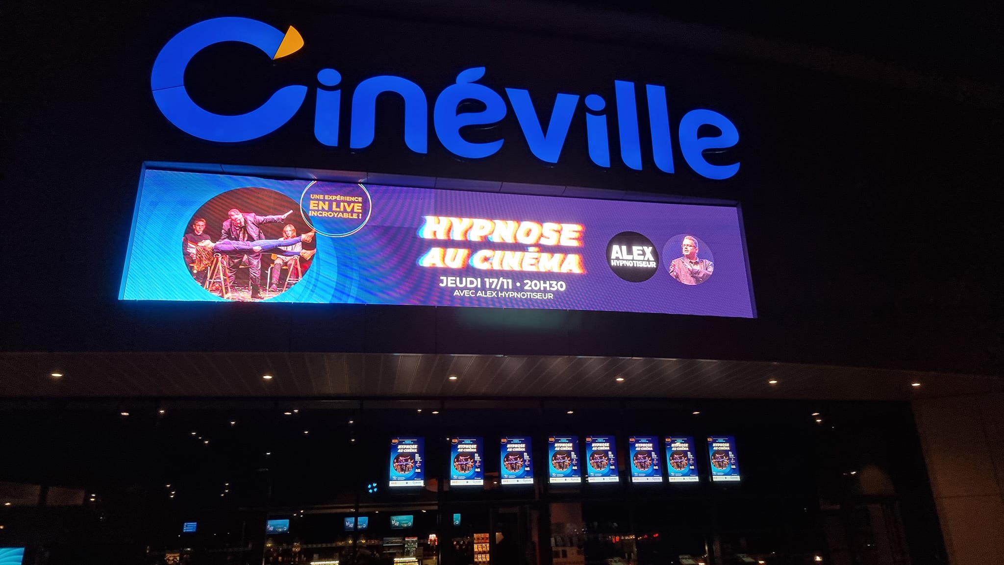 Hypnose au Cinéma au Cinéville Vern sur Seiche / Rennes