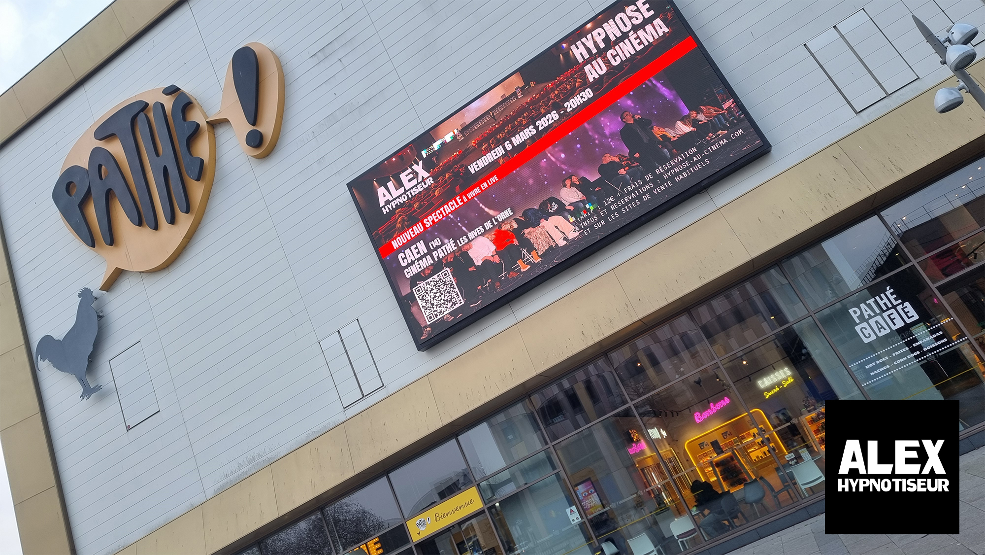 Le cinéma Pathé Les Rives de l&rsquo;Orne à Caen sous Hypnose